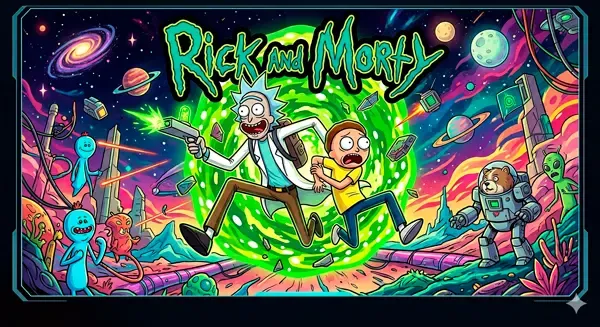 Captura de tela do projeto Rick And Morty